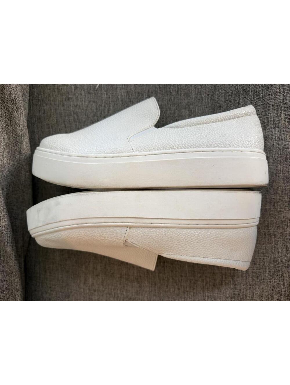 Lane Bryant Dream Cloud Slip On Platform Sneaker Womens 9W White Wide Width - Picture 8 of 11